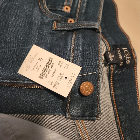 JCrew High-Rise Stovepipe Jeans - Picture 3 of 5